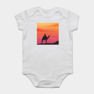 Sunset desert Baby Bodysuit